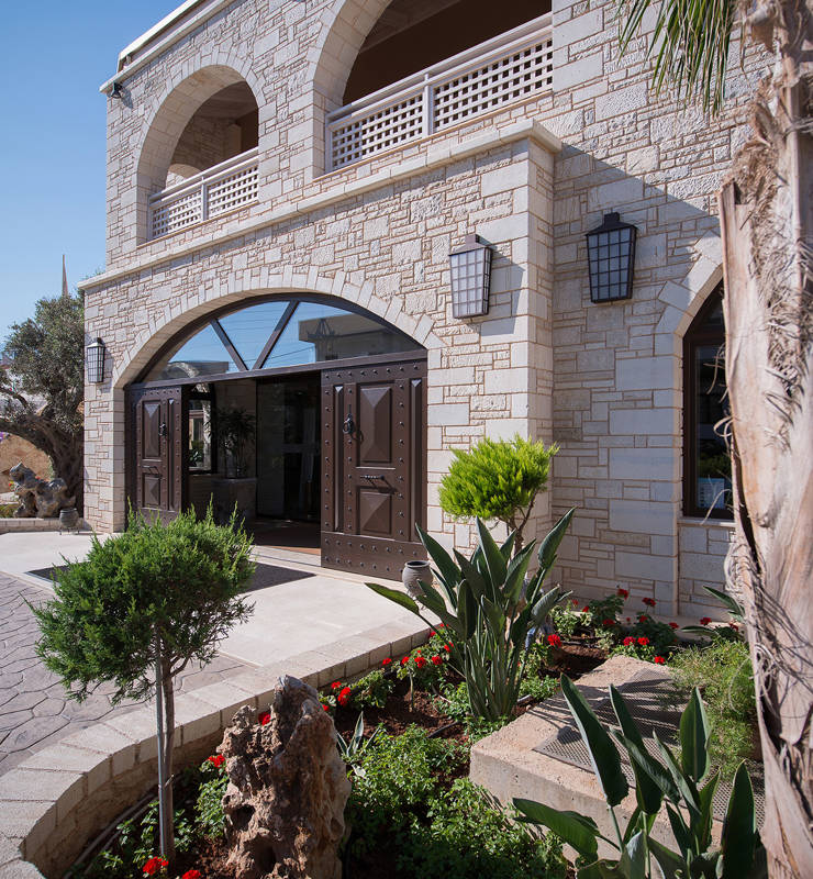 Resort entrance in Stalis Crete